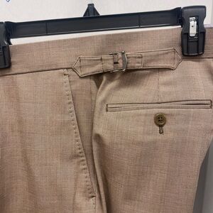 Polo Ralph Lauren Classic Beige Trousers with side adjusters Sz 34 x 33